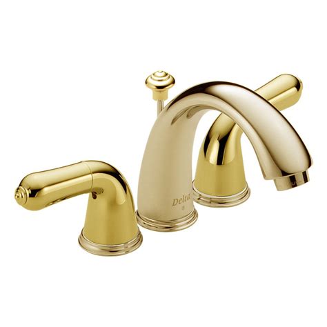 Explore finishes in the brass family, such as our champagne bronze™ and polished brass finishes. Delta Innovations 4530-LHP Double Handle Minispread ...