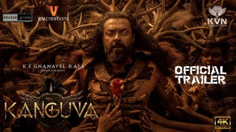 Kanguva Official Trailer Suriya Disha Patani Devi Sri Prasad Siva UV Creations Film