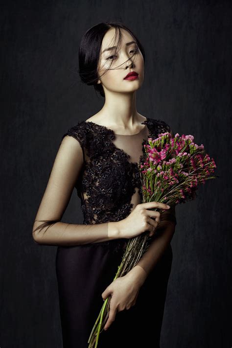 Kwak Ji Young By Zhang Jingna In Flowers In December For Fashion Gone
