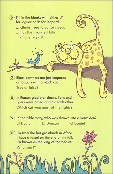 Aug 22, 2020 · trivia is not just a way for you to flex your brainpower over friends and colleagues, it's a really fun way to learn.whether you know the answer or not, after playing a lot of trivia you will eventually start learning facts about geography, history or anything really. Animal Trivia Questions | EDC / Usborne | 9780794540104