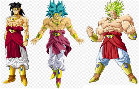 Broly Transformation Broly Blue Hair Is Like Ssgss Green Hair Could