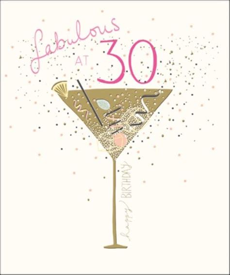 Pdf Printable 30th Birthday Card Instant Download To - vrogue.co