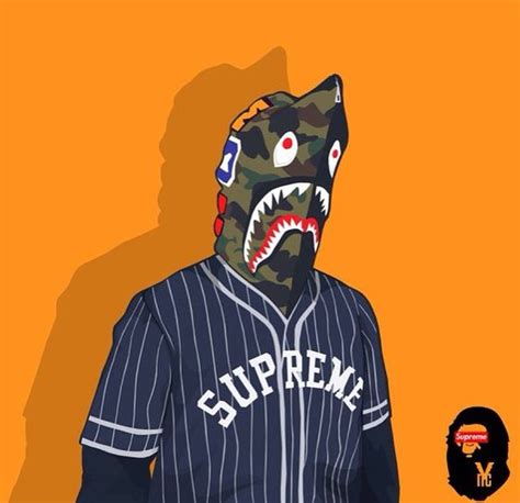 Bape Xsupreme By Venicedesign Art And Photography Pinterest