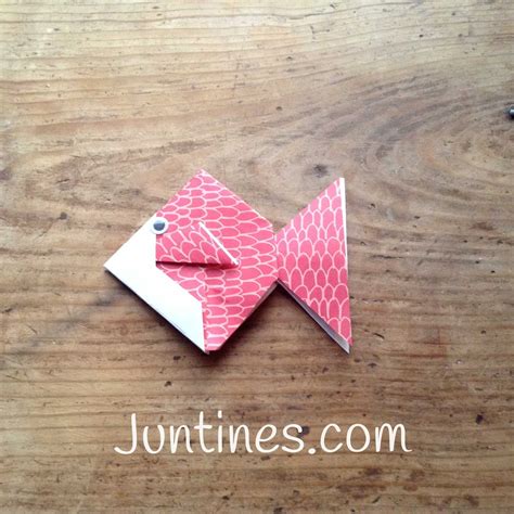 Os Encantará Aprender A Hacer Este Precioso Pez De Origami Paso A Paso