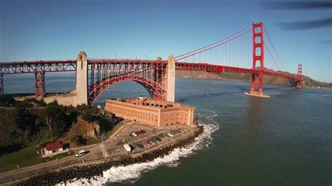 The Golden Gate Bridge Aerial Tour Youtube