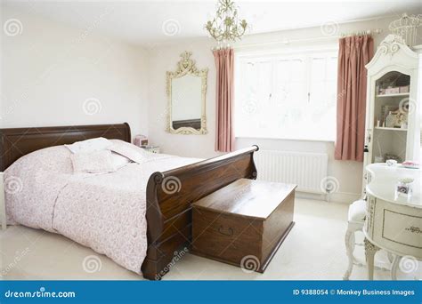 Interior Of Bedroom Stock Photo Image Of Lamp Show Home 9388054