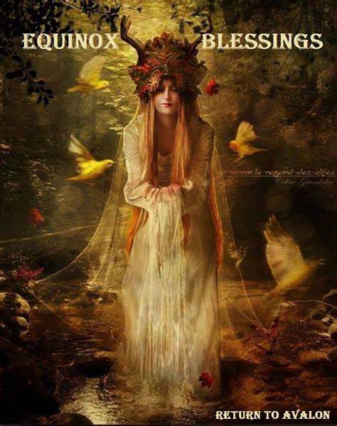 Autumn Equinox Fall Harvest Happy Mabon Blessings Wicca Magick Celtic
