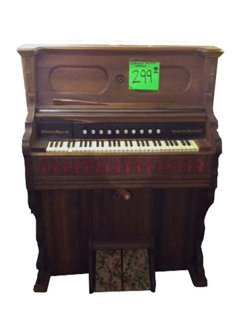 This Vintage Lightly Used German Pump Organ Is For Sale At City
