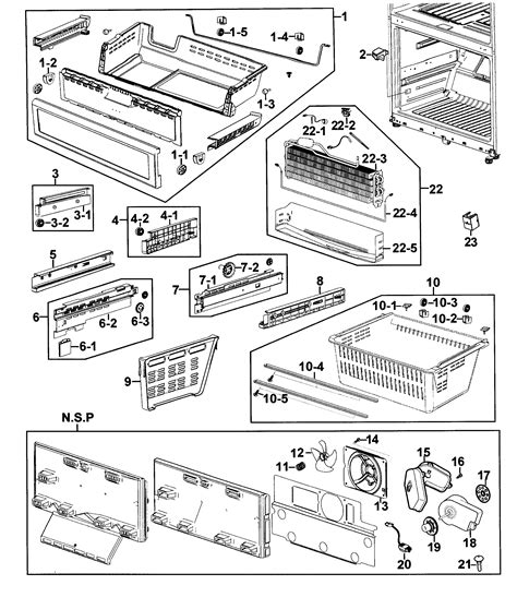 Samsung RF267AERS/XAA-00 bottom-mount refrigerator parts | Sears