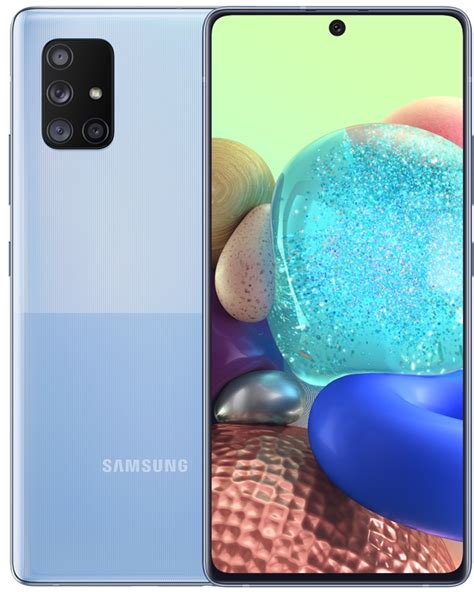 A Stock Samsung Galaxy A71 5g Android Phone Wholesale Blue