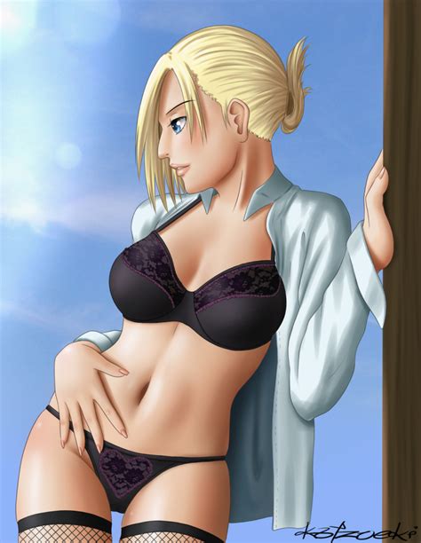 Katzueki Annie Leonhart Shingeki No Kyojin Highres Girl Blonde Hair Blue Eyes Bra