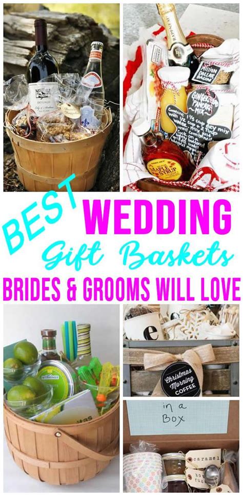 Send wedding gifts for friend like flowers, fashion, home decor etc. BEST Wedding Gift Baskets! DIY Wedding Gift Basket Ideas ...
