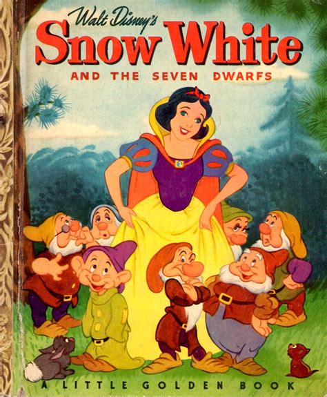 Walt Disney Snow White And The Seven Dwarfs Book Lot Walt Disney S