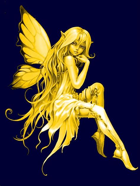 Yellow Fairy Fairy Wallpaper Green Fairy Absinthe Fairy Angel