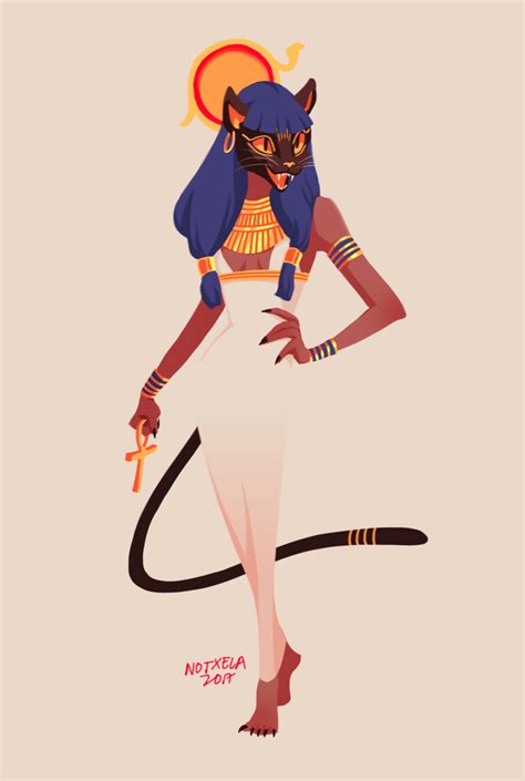 Bastet Daughter Of The Sun God Ra Goddess Of Protection And Cats My