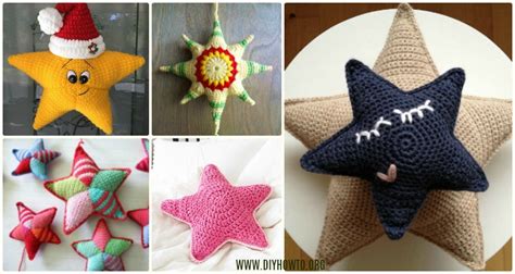 Crochet Star Plush Toys Free Patterns Instructions