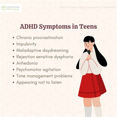Symptoms Of Adhd In Teens