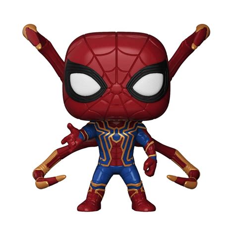 Funko Pop Marvel Avengers Infinity War Iron Spider Exclusive Hero Land