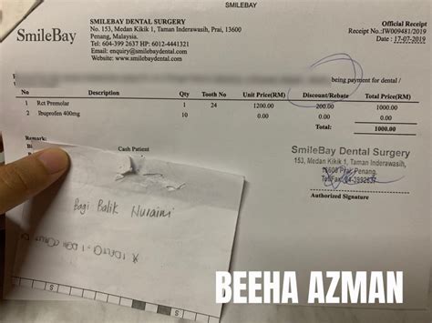 Tetapi cuci akar gigi akan menyebabkan sedikit ketidakselesaan. Root Canal Treatment (Rawatan Akar Gigi) Part I - Beeha Azman