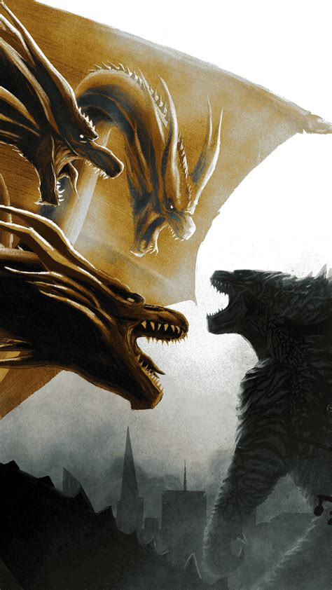 King ghidorah tries so hard to be anything but a godzilla film, it even goes as far as to rip off terminator 2, as if nobody would notice (i have godzilla vs. 1080x1920 Godzilla vs King Ghidorah In Godzilla King of ...