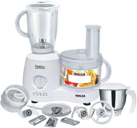 Incredible consistency is acquired by. Inalsa Fiesta Lx 650 W Food Processor Price in India - Buy ...