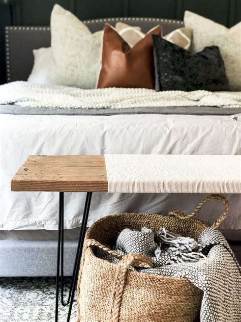 How To Make A Diy Woven Bench With Hairpin Legs Grace In My Space