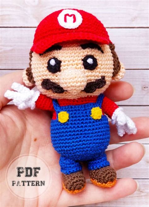 Super Mario Crochet Pdf Amigurumi Free Pattern