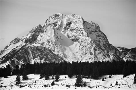 Free Images Nature Rock Snow Winter Cloud Black And White Peak