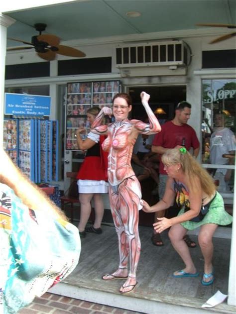 Fantasy Fest 2007 And Halloween In Key West Body Painting Fantasy