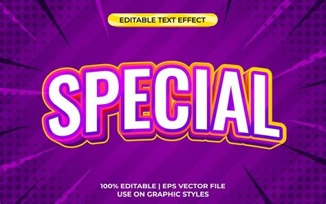 Special 3d Text With Modern Colorful Theme Colorful Typography