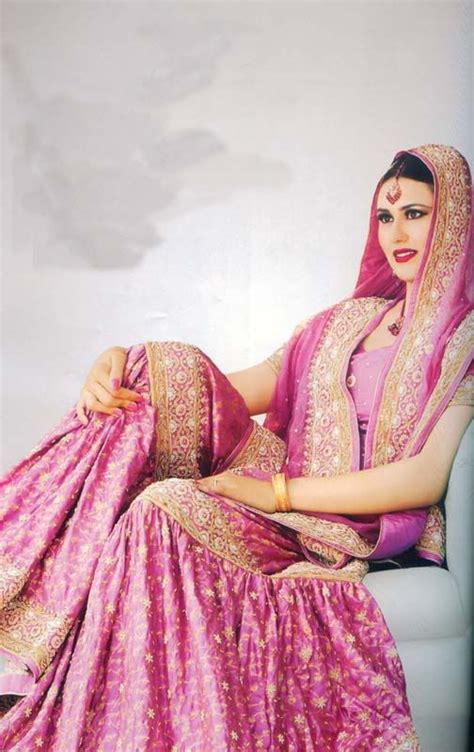 Pakistani Bridal Gharara Pink Pink Gharara Bridal Gharara Pakistani Bridal Indian Bridal