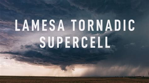 Lamesa TX Long Lived Tornadic Supercell 5 18 2021 The Longest I Ve