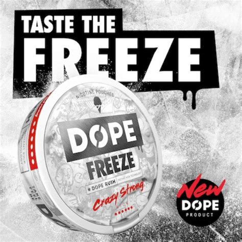 Dope Freeze Crazy Strong Snusboss
