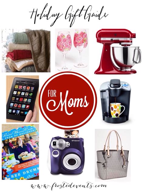 You want to give mom a gift that's uniquely her, so. Holiday Gifts for Moms