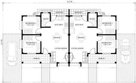 32 Duplex House Floor Plan Philippines