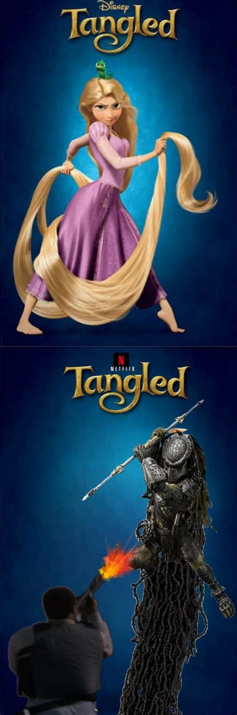 Netflix Race Swap Rapunzel 9gag