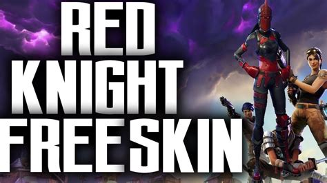 Fortnite Red Knight Skin Free 🤑 How To Get Red Knight Skin For Free
