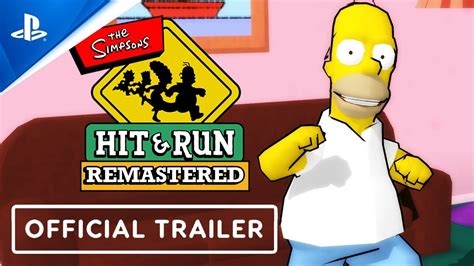 The Simpsons Hit And Run Remastered Announcement Trailer Concept YouTube