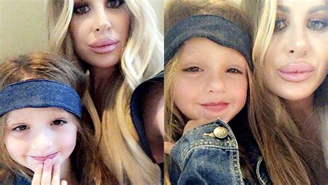Kim Zolciak’s Lips Look Huge In New Selfie With Her Daughter — Pics Hollywood Life