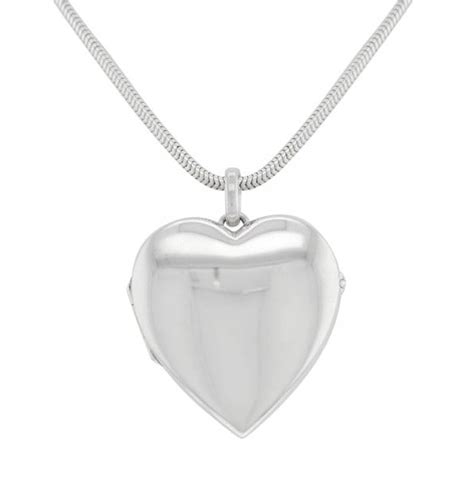 Tiffany heart tag toggle bracelet on mercari. Tiffany & Co. 925 Sterling Silver Heart Locket Pendant ...