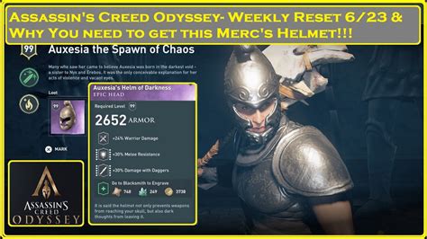 Assassin S Creed Odyssey Weekly Reset 6 23 YouTube