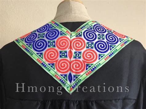 Hmong Graduation Stole Not Lined Bordado Priest Stole | Etsy
