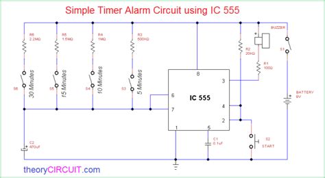 24 Hour Timer Circuit Diagram Template