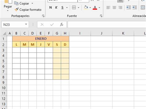 🗓 ¿cómo Hacer Un Calendario En Excel Rápido Y Sencillo Curso Crehana