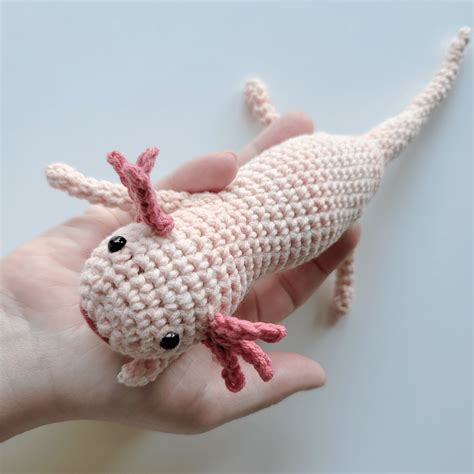 Axolotl Crochet Pattern Oombawka Design Crochet