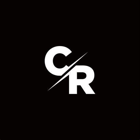 Cr Logo Letter Monogram Slash With Modern Logo Designs Template 2840016