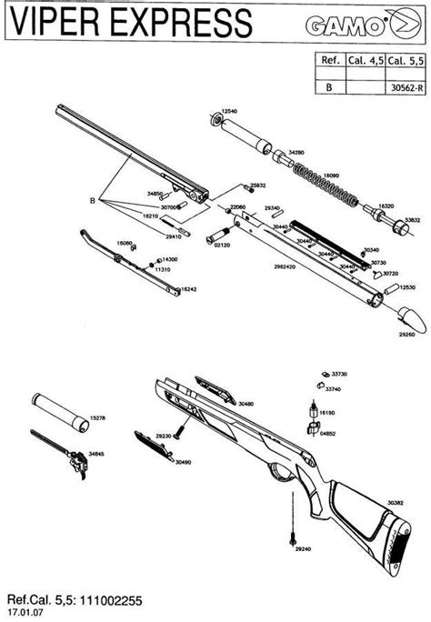 Gamo Air Rifle Parts Diagram Drivenheisenberg