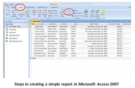 Microsoft Access 2007 Reports Bright Hub