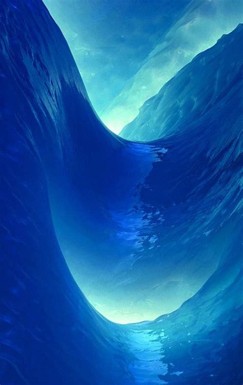 Glacier Shades Of Blue Blue Aesthetic Beautiful Nature