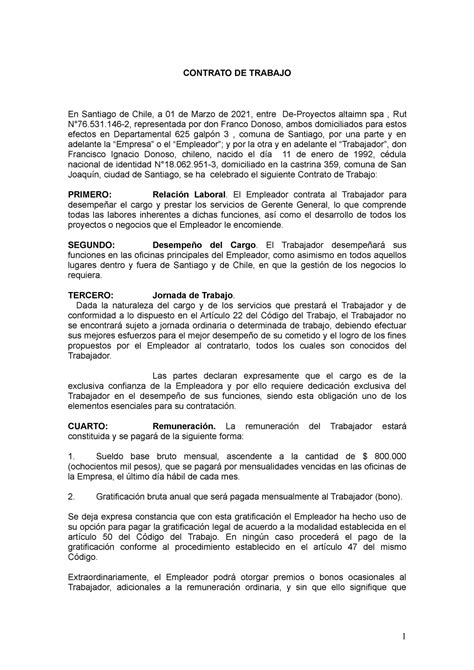 Modelo De Contrato A Plazo Fijo De Prestacion De Servicios Mobile Hot